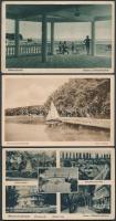 Balatonalmádi - 5 db régi képeslap