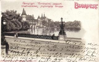Budapest XIV. Városliget litho