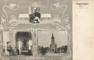 Nagymagyar church (fa)