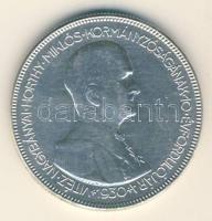 1930. 5P Ag "Horthy jobbra" T:2-