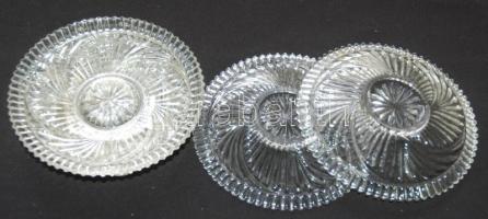 Kis üveg tétel: régi szőlőmosó pohár, tálkák, tányérok