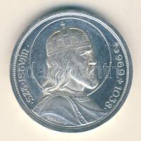 1938. 5P Ag "Szent István" T:2+