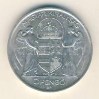 1939. 5P Ag "Horthy - balra" T:2-