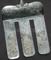 Díszes alpakka tortalapát 26cm