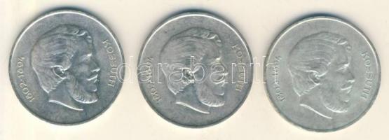 1947. 5Ft Ag "Kossuth" (3x) T:2,2-