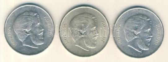 1947. 5Ft Ag "Kossuth" (3x) T:2,2-