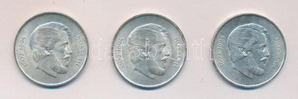 1947. 5Ft Ag "Kossuth" (3x) T:2