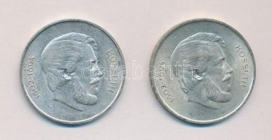 1947. 5Ft Ag "Kossuth" (2x) T:2,2-