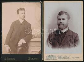 ~1900  8db nagyméretű keményhátú fotó