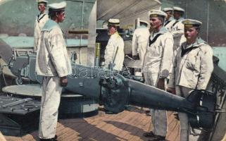 On the board of a torpedo ship, Pola (Rb)