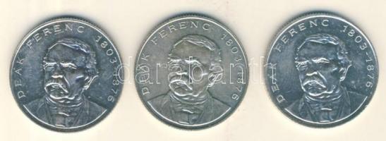 1994. 200Ft Ag "Deák" (3x) T:2