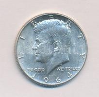 USA 1964. 1/2$ Ag "Kennedy" T:2 
USA 1964. 1/2 Dollar "Kennedy" C:XF