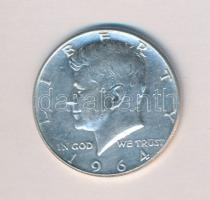 USA 1964. 1/2$ Ag "Kennedy" T:2 
USA 1964. 1/2 Dollar "Kennedy" C:XF