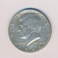 USA 1966. 1/2$ Ag "Kennedy" T:2-
USA 1966. 1/2 Dolllar Ag "Kennedy" C:VF