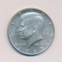 USA 1965. 1/2$ Ag "Kennedy" T:2
USA 1965. 1/2 dolar Ag "Kennedy" C:XF