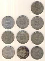 1947. 5Ft Ag "Kossuth" (10x) T:2-,3