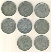 1947. 5Ft Ag "Kossuth" (8x) T:2-,3