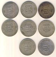 1947. 5Ft Ag "Kossuth" (8x) T:2-,3