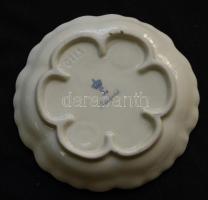 Kézzel festett német porcelán tálka / Handpainted chinaware plate d: 12 cm