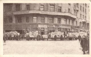 Budapest Országos Gyermekvédő Liga épülete, külföldi szeretetadományok 1925