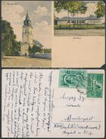 Gulács - 2 db régi képeslap