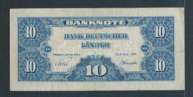 Németország/Bank Deutscher Länder 1949. 10M T:III Germany/Bank Deutscher Länder 1949. 10 Mark C:F