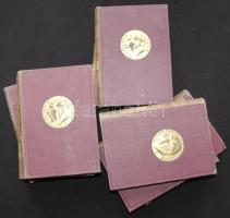 1933 Herczeg Ferenc válogatott munkái emlékkiadásának 8 kötete, Singer és Wolfner Irodalmi Intézet R...