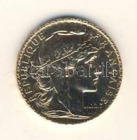 Franciaország/Modern Köztársaság 1905 20Fr Au 6,4516g T:BU k.
France/Modern Republic 1905 20 Francs ...