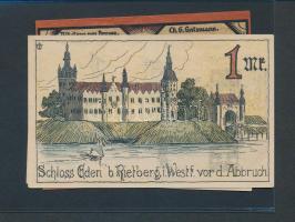 Német Birodalom/Weimari Köztársaság/Sömmerda/Rietberg/Odenwald 1918-1921. 25Pf + 1M + 1M + 1M T:I,I-,II Weimar Republic/Sömmerda/Rietberg/Odenwald 1918-1921. 25 Pfennig + 1 Mark + 1 Mark + 1 Mark C:Unc,AU,XF