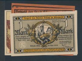 Német Birodalom/Weimari Köztársaság/Sömmerda/Rietberg/Odenwald 1918-1921. 25Pf + 1M + 1M + 1M T:I,I-...