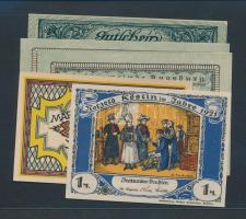 Német Birodalom/Weimari Köztársaság/Augsburg/Stollberg/Berchtesgaden/Köslin 1918-1921. 5M + 10M + 5M...