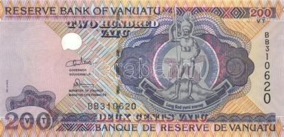Vanuatu DN 200V T:I  Vanuatu ND 200 Vatu C:Unc