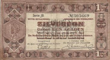 Hollandia/Zilverbon 1938. 1G T:III