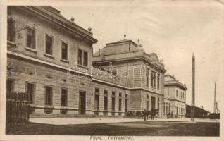 Pápa vasútállomás (ázptt / wet damage)