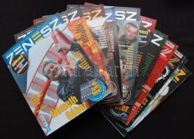 1998-2005 Zenész c. folyóirat 50db száma+ 2002/2003 Sztereó c. magazin 13db száma + 2006 Magyar Zene...