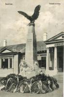 Szarvas hősök szobra