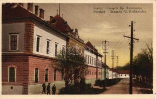Zombor Alexander military barracks vissza So.Stpl (b)