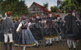 German folklore, dance in Hessen