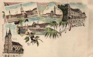 Pancsova litho (wet damage)