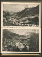 Valle di Gardena - 12 képeslapból álló régi leporello