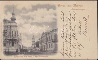 Beszterce with post office