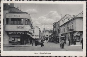 Léva Mussolini street