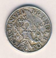 Olaszország/Milánói hercegség 1466-1476. Galeazzo Maria Sforza Testone utánverete T:2-/2 Italy/Duchy of Milan 1466-1476. Galeazzo Maria Sforza Testone restrike C:VF/XF