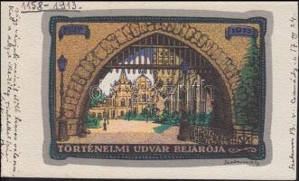 Budapest XIV. Történelmi udvar bejárója (A Magyar Földrajzi Intézet kiadása) (levágott)