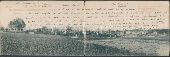 120 db háború előtti európai (főleg német és sziléziai / lengyel) városképes lap sok érdekes darabba...