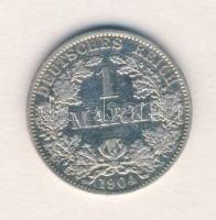 Német Birodalom/Császárság 1904A 1M Ag T:2/2- German Empire 1904A 1 Mark Ag C:XF/VF