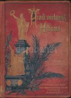1892 Varga Ottó: Aradi vértanúk albuma, Könyves Kálmán Társulat kiadása, Bp., kiadói aranyozott dombornyomott egészvászon kötésben, aranyozott lapszélekkel, a lapok kijárnak