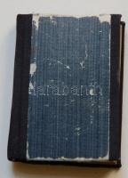 1980 Kis képes krónika minikönyv, Atheneum Nyomda, Bp., kiadói félvászon kötésben, sorszámozott és az egyik szerző által dedikált példány