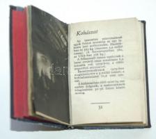 1980 Kis képes krónika minikönyv, Atheneum Nyomda, Bp., kiadói félvászon kötésben, sorszámozott és a...