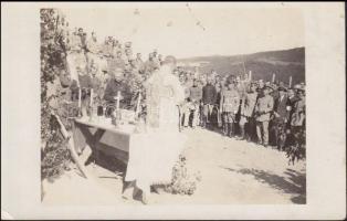 1920 Mourning ceremony at Prvaja Rjecka camp around Vladivostok, photo (EK)